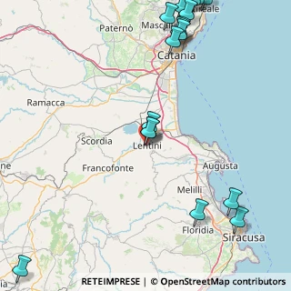Mappa Contrada Riciputo Zona Asi, 96016 Lentini SR, Italia (27.09647)