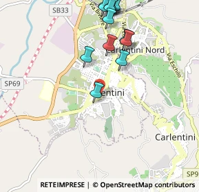 Mappa Via Argenta, 96016 Lentini SR, Italia (1.28769)