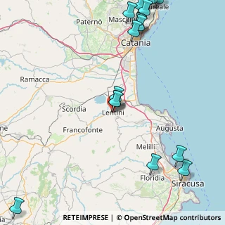 Mappa Via Vittorio Alfieri, 96016 Lentini SR, Italia (27.08176)