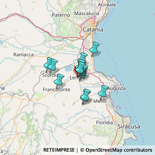 Mappa Via Regina Margherita, 96016 Lentini SR, Italia (8.37615)