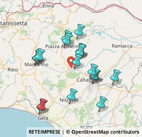 Mappa Strada Sbardalasino, 95040 San Michele di Ganzaria CT, Italia (14.82333)