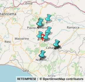 Mappa Strada Sbardalasino, 95040 San Michele di Ganzaria CT, Italia (10.56)