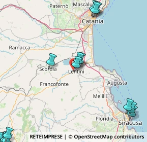 Mappa Contrada Burione, 96016 Lentini SR, Italia (32.52412)