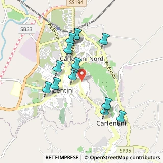 Mappa Via Ionio, 96016 Lentini SR, Italia (1.01)