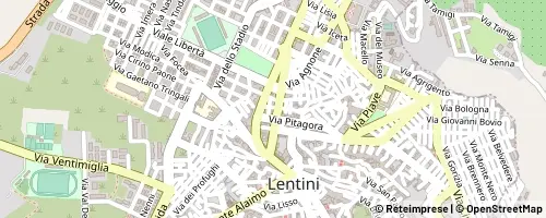 Mappa Lentini