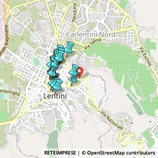 Mappa Via Trapani, 96016 Lentini SR, Italia (0.4075)