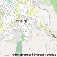 Térkép Lentini