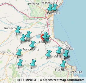 Mappa Via Acqui, 96016 Lentini SR, Italia (18.01778)