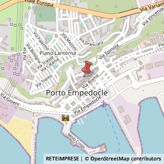 Mappa Via IV Novembre, 4, 92014 Porto Empedocle, Agrigento (Sicilia)