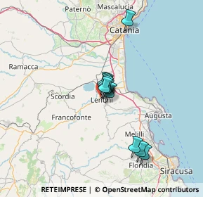 Mappa Via Zenone, 96016 Lentini SR, Italia (9.76091)