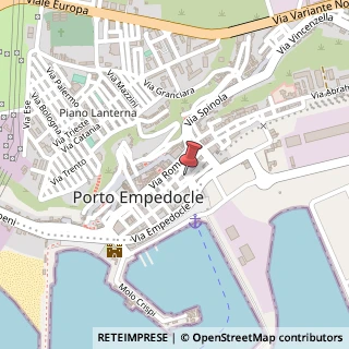 Mappa Via Genuardi,  1, 92014 Porto Empedocle, Agrigento (Sicilia)