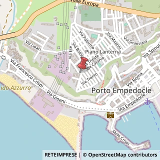 Mappa Piazza Udine, 5, 92014 Porto Empedocle, Agrigento (Sicilia)
