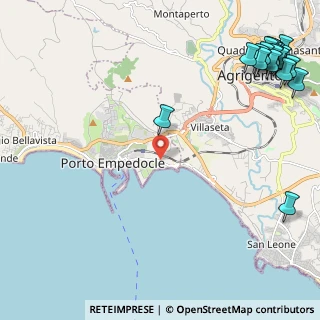 Mappa Lungomare Pirandello snc zona, 92014 Porto Empedocle AG, Italia (3.995)