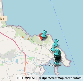 Mappa Via Canale, 96011 Augusta SR, Italia (4.5535)