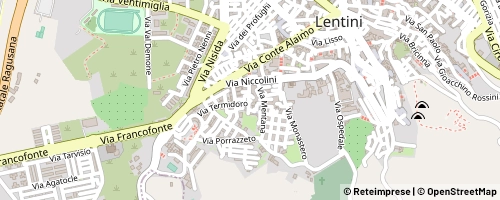 Mappa Lentini