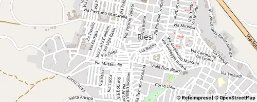 Mappa Riesi