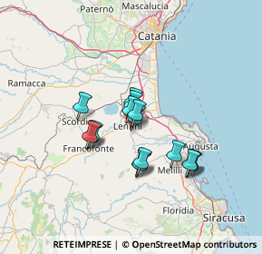 Mappa Via Liguria, 96013 Carlentini SR, Italia (11.22563)