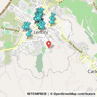 Mappa Via Belluno, 96016 Lentini SR, Italia (0.685)