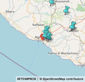 Mappa Via Monte Cimone Maddalusa, 92100 Agrigento AG, Italia (19.09273)