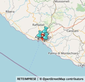 Mappa Via Monte Cimone Maddalusa, 92100 Agrigento AG, Italia (69.95714)