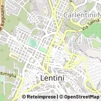 Karte Lentini