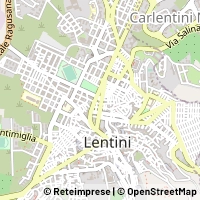 지도 Lentini
