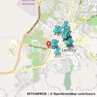 Mappa Via Monti Iblei, 96016 Lentini SR, Italia (0.4255)