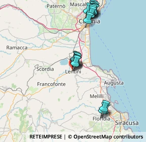 Mappa Via XX Settembre, 96016 Lentini SR, Italia (18.415)
