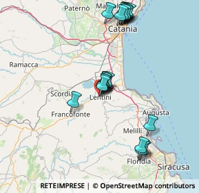 Mappa Via Guglielmo Giudice, 96016 Lentini SR, Italia (17.694)