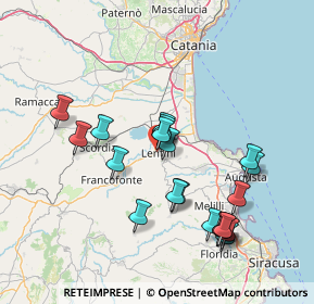 Mappa Via Guglielmo Giudice, 96016 Lentini SR, Italia (16.7805)