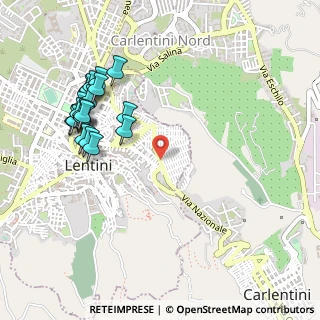 Mappa Via S. Marco di Gorizia, 96016 Lentini SR, Italia (0.6315)