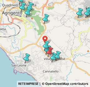 Mappa Contrada San Biagio, 92100 Agrigento AG, Italia (2.88571)