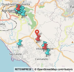 Mappa Contrada San Biagio, 92100 Agrigento AG, Italia (2.81615)