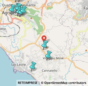 Mappa Contrada San Biagio, 92100 Agrigento AG, Italia (3.50455)