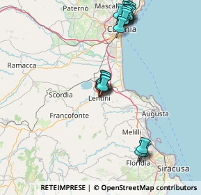 Mappa Via Platone, 96016 Lentini SR, Italia (18.358)