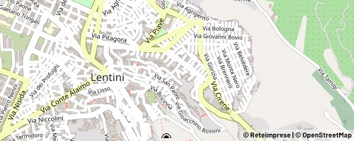 Mappa Lentini