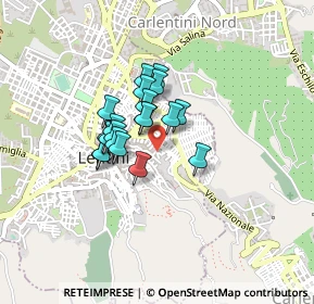 Mappa Via Platone, 96016 Lentini SR, Italia (0.3135)