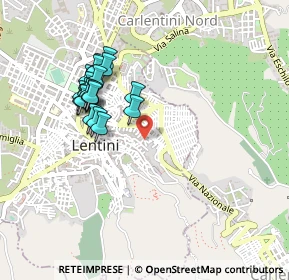 Mappa Via Platone, 96016 Lentini SR, Italia (0.4795)