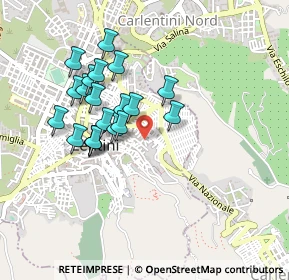 Mappa Via Platone, 96016 Lentini SR, Italia (0.4455)