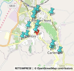 Mappa Via Platone, 96016 Lentini SR, Italia (1.02692)
