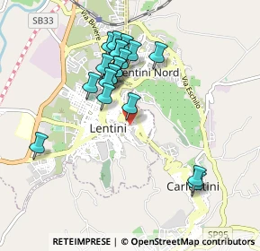 Mappa Via Platone, 96016 Lentini SR, Italia (0.9575)