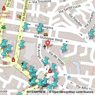 Mappa Via Giuseppe Verdi, 96016 Lentini SR, Italia (0.1)