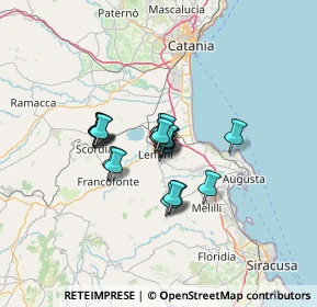 Mappa Via Gradisca, 96016 Lentini SR, Italia (8.982)