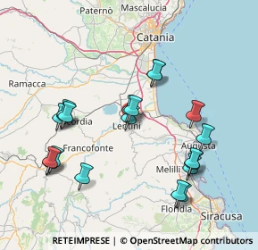 Mappa Via Gradisca, 96016 Lentini SR, Italia (17.8735)