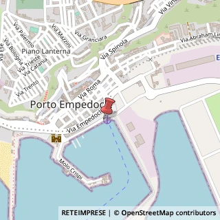 Mappa Via Molo, 12,  Porto Empedocle, Agrigento (Sicilia)