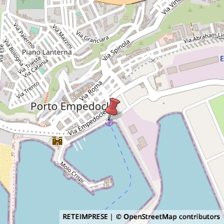 Mappa Via Molo, 92014 Porto Empedocle, Agrigento (Sicilia)