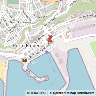 Mappa Via Empedocle, 12, 92014 Porto Empedocle, Agrigento (Sicilia)