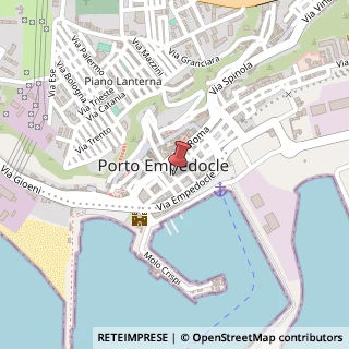 Mappa Via Inclima, 16, 92014 Porto Empedocle, Agrigento (Sicilia)