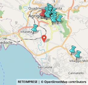 Mappa Via Porta Aurea, 92100 Agrigento AG, Italia (2.51263)
