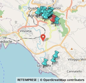 Mappa Via Porta Aurea, 92100 Agrigento AG, Italia (2.3865)